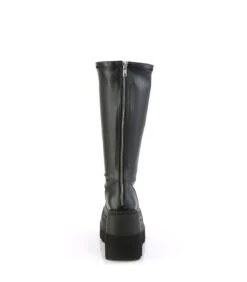 SHAKER-65WC Plateau Stiefel - Schwarz Matt | DemoniaCult -Shoes Verkäufe shaker 65wc plateau stiefel schwarz matt demonia 3