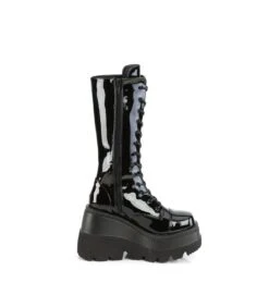 SHAKER-72 Plateau Stiefel - Schwarz | Demonia Cult -Shoes Verkäufe shaker 72 plateau stiefel schwarz demonia 4