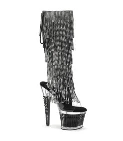 SPECTATOR-2017RSF Plateau Stiefel - Schwarz | Pleaser