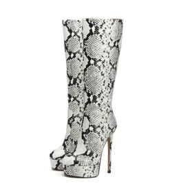 Giaro Stiefel Stackstand Schlangenmuster -Shoes Verkäufe stackstand snake 7