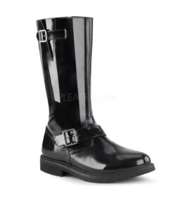 Stiefel OFFICER-201 - Schwarz Lack