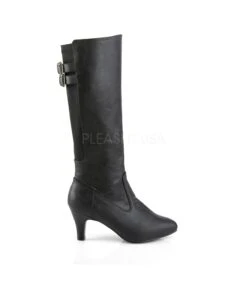 Stiefel DIVINE-2018 - PU Schwarz -Shoes Verkäufe stiefel pleaser pink label divine 2018 4