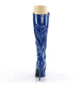 SEDUCE-2000 - Stiefel - Blau Lack | Pleaser -Shoes Verkäufe stiefel seduce 2000 blau lack pleaser 3