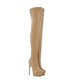 Giaro Stiefel Sutton Beige Matt -Shoes Verkäufe sutton nude matte 4