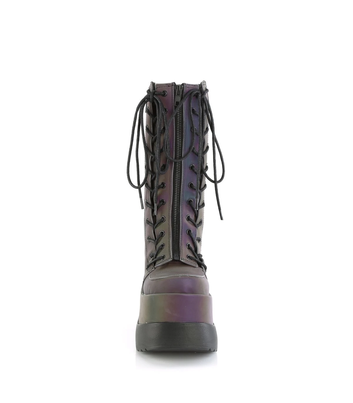 VOID-118 Plateau Stiefel - Mehrfarbig (Schwarzlicht-Edition) | DemoniaCult 2 VOID-118 Plateau Stiefel - Mehrfarbig (Schwarzlicht-Edition) | DemoniaCult – Bild 2