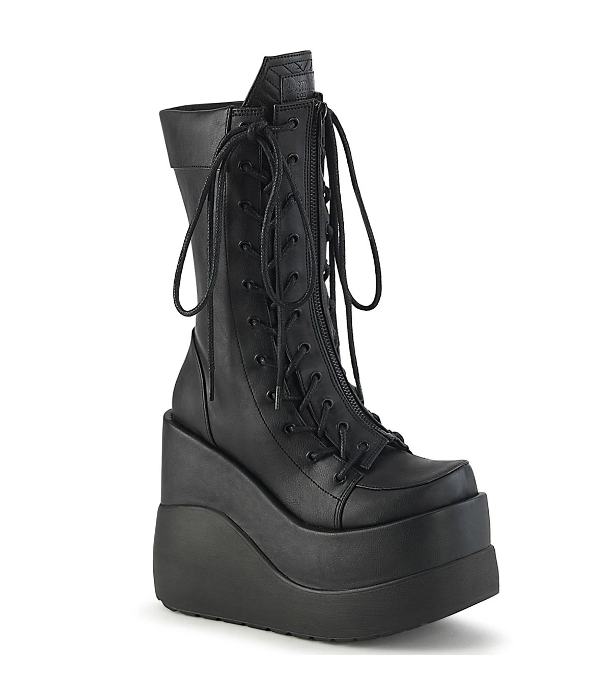VOID-118 Plateau Stiefel - Schwarz Matt | DemoniaCult 1 VOID-118 Plateau Stiefel - Schwarz Matt | DemoniaCult