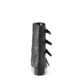 WARLOCK-110-B Stiefel - Schwarz Matt | DemoniaCult -Shoes Verkäufe warlock 110 b stiefel schwarz matt demonia 3